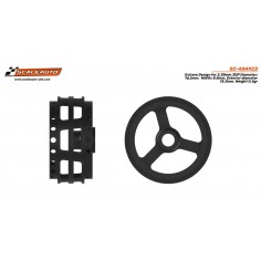 Scaleauto SC-4049Z2 Llanta plástico 3DP 16.2x8.5mm extreme design