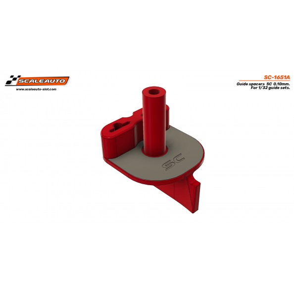 Scaleauto SC-1651A Separadores para guía Scaleauto espesor 0,10 mm