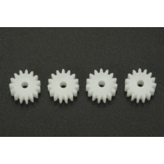 SCALEAUTO SC-1015 PIÑÓN 15 DIENTES M50 NYLON (4 UNIDADES) 2