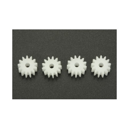 SCALEAUTO PIÑÓN 13 DIENTES M50 NYLON (4 UNIDADES)