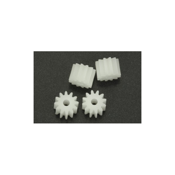 SCALEAUTO SC-1012 PIÑÓN 12 DIENTES M50 NYLON (4 UNIDADES)