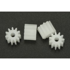 SCALEAUTO SC-1011 PIÑÓN 11 DIENTES M50 NYLON (4 UNIDADES) 2