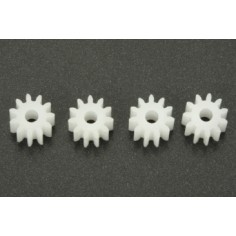 SCALEAUTO SC-1010 PIÑÓN 10 DIENTES M50 NYLON (4 UNIDADES)