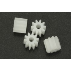 SCALEAUTO SC-1010 PIÑÓN 10 DIENTES M50 NYLON (4 UNIDADES) 2