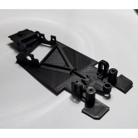 Royal Slot RYS-002 Chasis 3d angular Ferrari 308 GTB Avant Slot