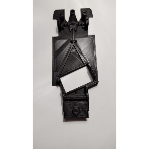 Royal Slot RYS-002 Chasis 3d angular Ferrari 308 GTB Avant Slot