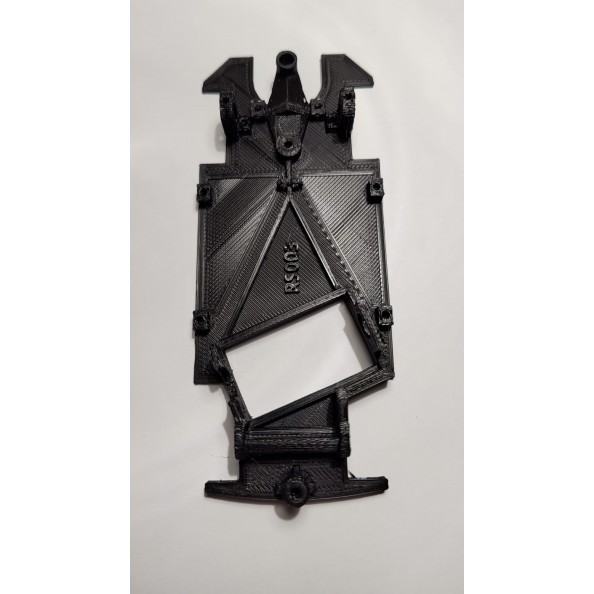 Royal Slot RYS-003 Chasis 3d angular Peugeot 208 Scaleauto