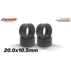 Scaleauto SC-4756AS20 Neumáticos goma A-S20 (Shore 20) 20X10,5mm