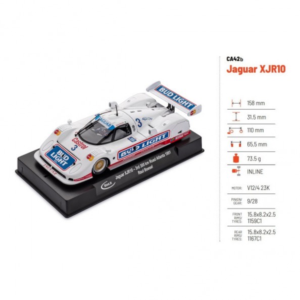 Slot.it SI-CA42B Jaguar XJR10 n3  3rd 300km...