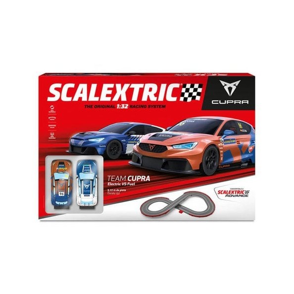 Circuito Scalextric Team Cupra - Electric vs Fuel