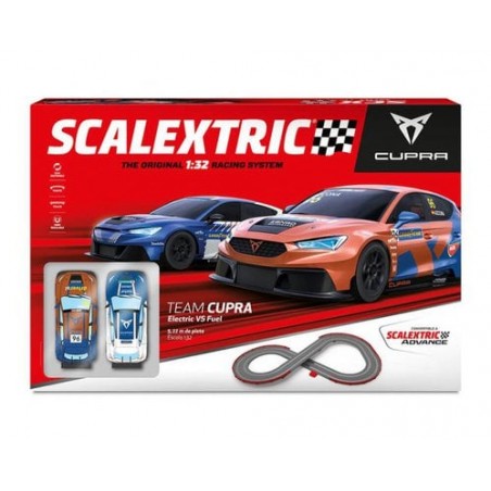 Circuito Scalextric Team Cupra - Electric vs Fuel