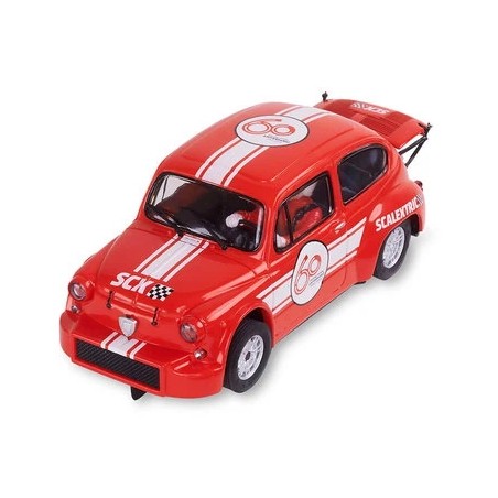 Pack 60 aniversario Scalextric Abarth 1000 + Cupra León