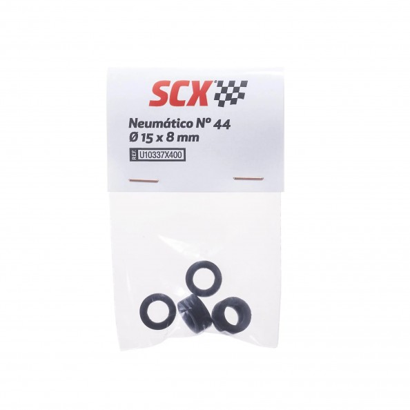 Scalextric U10337X400 Neumático n44 15x8 mm