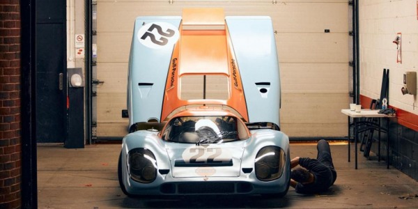 A subasta un Porsche 917 Gulf de LeMans 1970