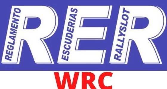 Reglamento RER rallyslot Grupo WRC 2022