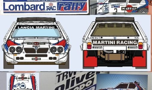 SRC ha elegido la próxima decoración de su Lancia Delta S4