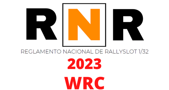 Categoría WRC - 2023 Reglamento RNR