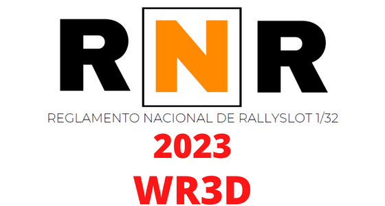 Categoría WR3D - 2023 Reglamento RNR