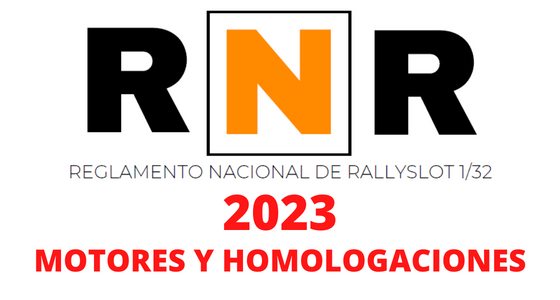  MOTORES, HOMOLOGACIONES Y ANEXO - 2023 Reglamento RNR
