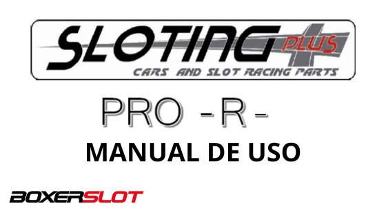 Manual Mando Sloting Plus PRO R
