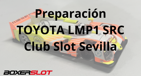 Preparación Toyota LMP1 de SRC - Ganador 1a prueba Masterslot Series 2023/2024 Sevilla