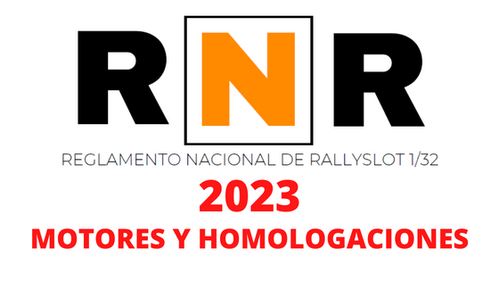  MOTORES, HOMOLOGACIONES Y ANEXO - 2023 Reglamento RNR