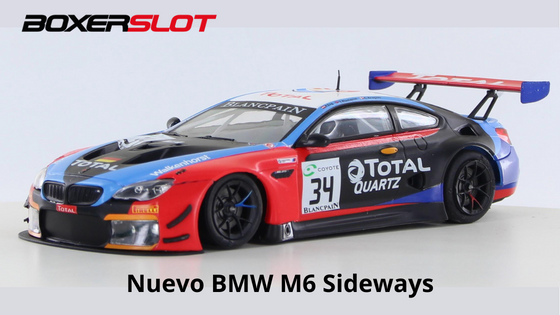 Nueva decoración del BMW M6 GT3 de Sideways