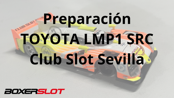 Preparación Toyota LMP1 de SRC - Ganador 1a prueba Masterslot Series 2023/2024 Sevilla